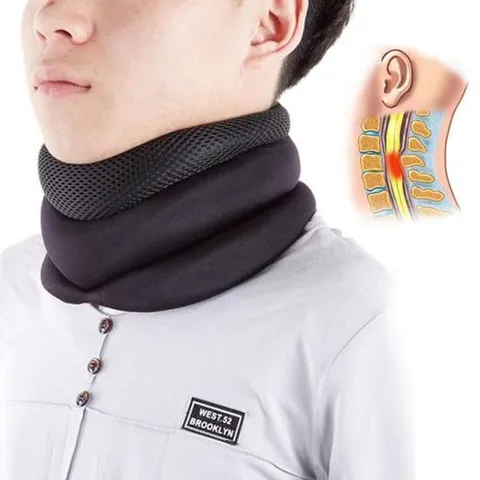목보조기 통풍메쉬 목밴드 교정기 목보호대 일자목
