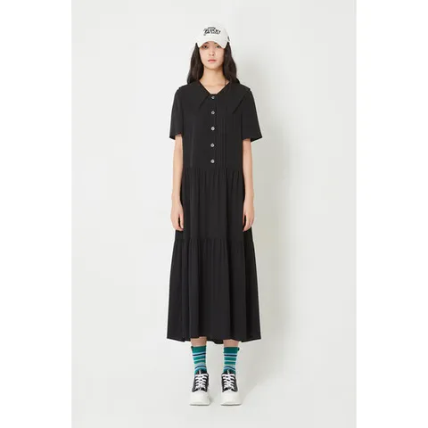 [ 롯데백화점 ][럭키슈에뜨]온라인셔링반소매롱원피스LQDAX26500