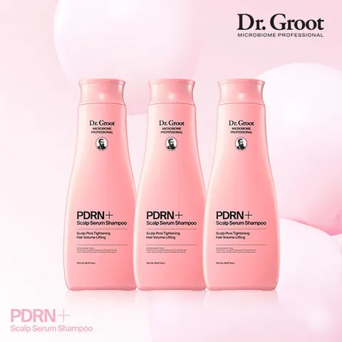 닥터그루트 최신상 PDRN 캡슐 식약처허가 기능성 탈모샴푸 기본구성(500ml×3개)