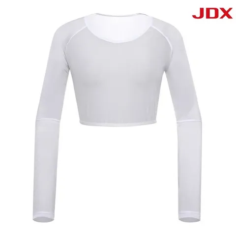 [JDX] [JDX] 여성 냉감 메쉬 배색 볼레로(X2TLV6454WH)