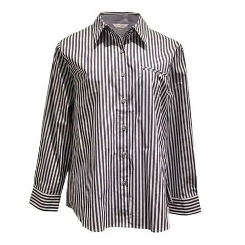 [ 롯데백화점 ][멜본]스트라이프 자수셔츠_STYC26320