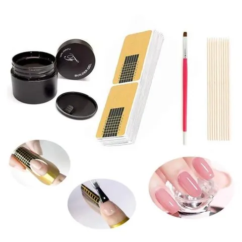셀프네일 네일아트 손톱연장 빌더젤 젤폼지 외 세트