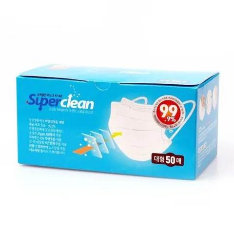 일회용마스크 KF-AD 비말 차단 숨쉬기 편한 마스크 3Q 50매