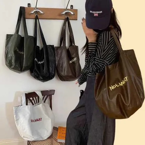 여성 가벼운 보부상 스타일 빅팩 숄더백