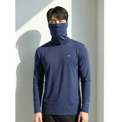 [이지바이]BFL 남성 쿨가드 냉감 마스크넥 긴팔 티셔츠(M7ST52)