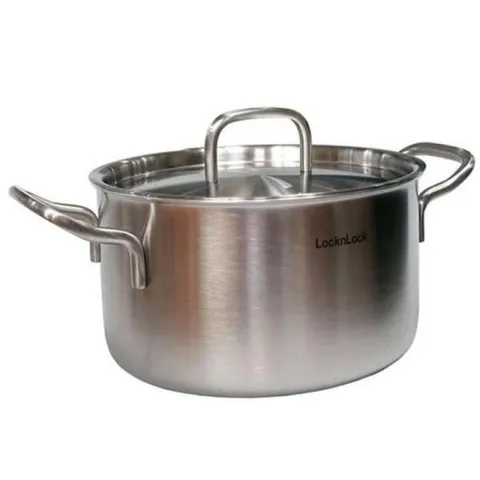 [키친] 인덕션 냄비 라면 스텐 양수 3중 24cm 멀티 쿠커 락앤락 IH 주방