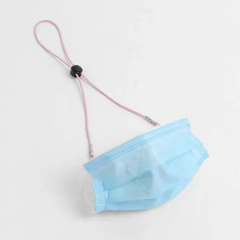 마스크 가벼운 끈조절 스트랩이 핑크 마스크줄