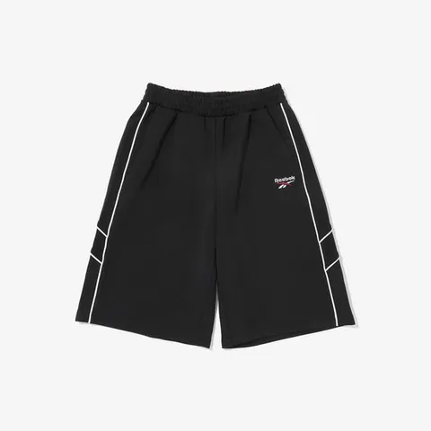 [ 롯데백화점 ][리복]프리미어 저지 트랙 버뮤다 - 블랙 REPA6EB25BK