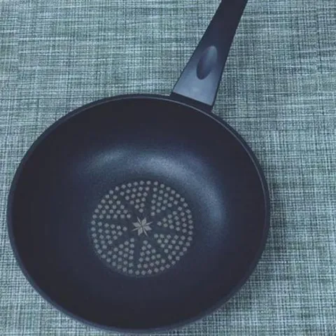 [키친] 티타늄 코팅 팬 웍 프라이팬 조리 도구