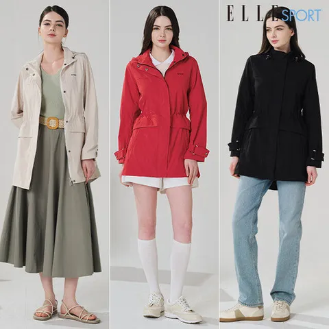 [엘르스포츠] [엘르스포츠] 엘르스포츠 여성 멀티 웨더 점퍼