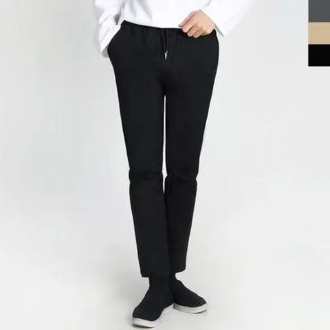 일자면바지 JMM 331 남자빅사이즈밴딩스판일자면바지