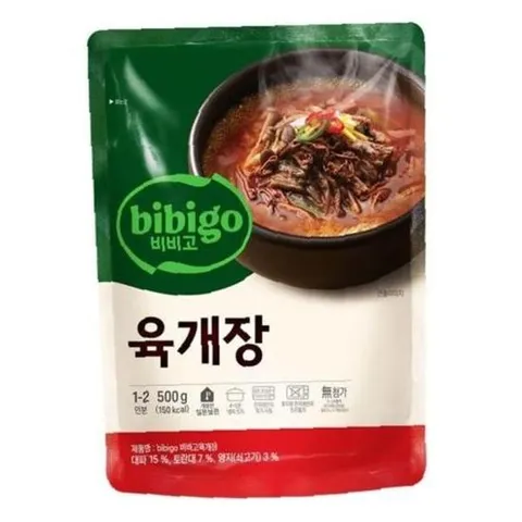 찌개탕류(비비고) 육개장 500g