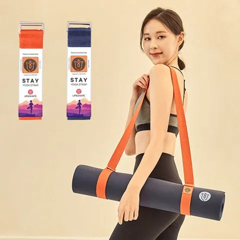업앤쉐이프 스테이 버클타입 요가 매트 스트랩