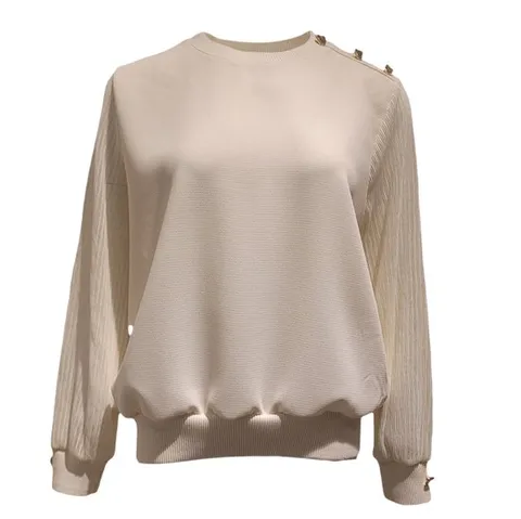 [ 롯데백화점 ][멜본]소매주름쉬폰블라우스_STBL26332