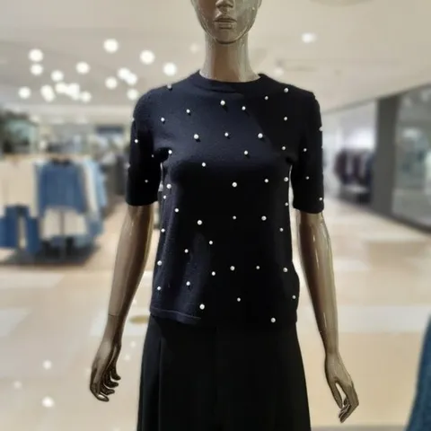 [ AK백화점 ][제시뉴욕] 알렉시스앤 진주 반팔 티셔츠 BGM1OKPO5160