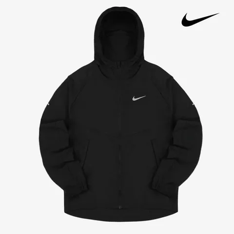 나이키AS 리펠마일러 바람막이자켓 남성 봄 점퍼 블랙