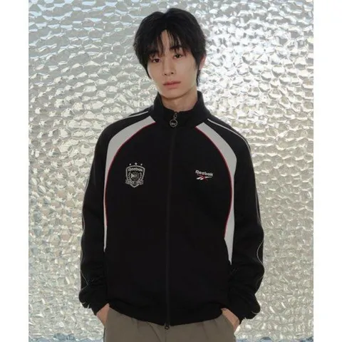 리복 REEBOK 프리미어 저지 트랙 탑 - 블랙 REJU6EZ25BK 384054