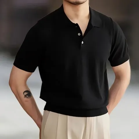 [sale] 여름 신상 아메리칸 캐주얼 남성 반팔 니트