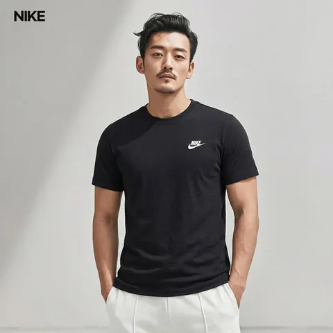 나이키 NSW 클럽 클래식 남자 라운드 반팔티셔츠 AR4999-013