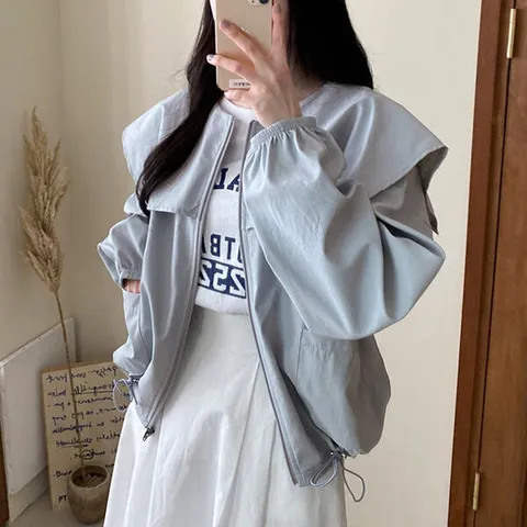 [H스타일](DK)메란세일러JP 봄 여성 점퍼 JP 재킷 자켓