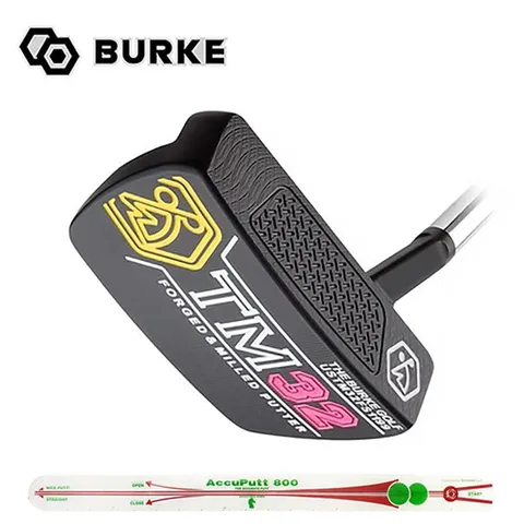 [버크]버크코리아 BURKE TM Series TM 32 골프 퍼터+퍼팅가이드