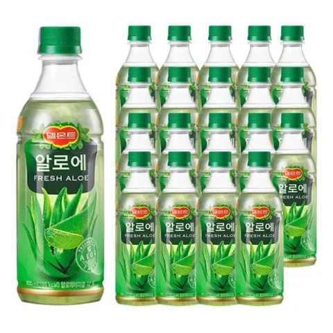 과즙주스 델몬트 알로에 12 400mlx20펫