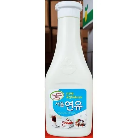 유가공 서울우유 연유 튜브 두유 분유 우유 500g