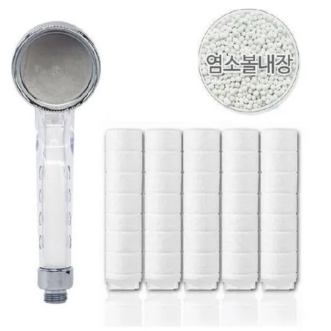 [반려] 닥터피엘 염소볼내장 샤워기호환필터 5개