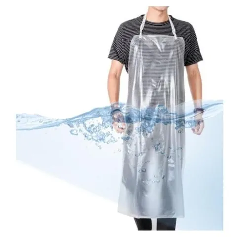 풀커버앞치마 PVC 반투명 업소용 앞치마