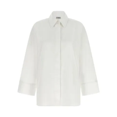 알베르토비아니 블라우스 MM868CO030210 White