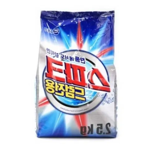 드럼전용 가루세제 2.5Kg 리필 1EA 세탁가루세제 빨래