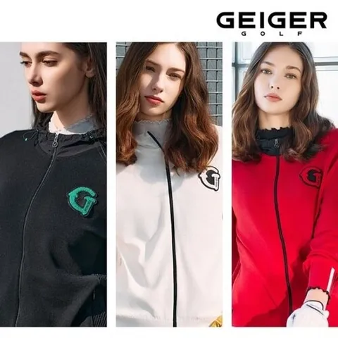 [가이어골프][가이거골프]니트 후드 자켓_638304