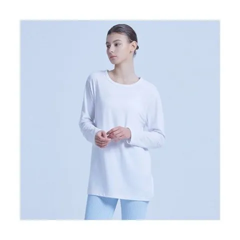 배럴 배럴핏 박시핏 롱 슬리브 화이트 BI1WFSH32WHT 404251