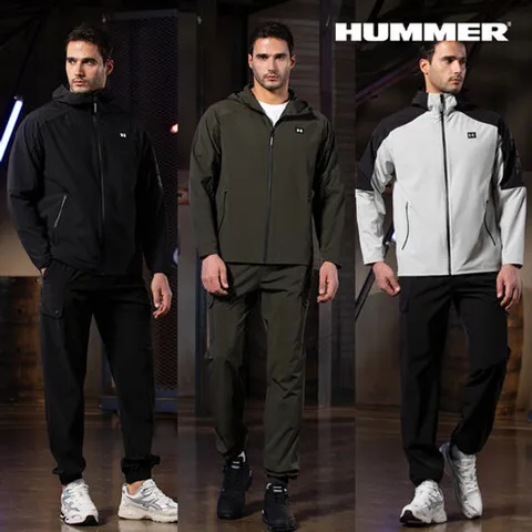 [험머][HUMMER]26SS 남성 우븐테크 트랙수트 셋업 2종_638181