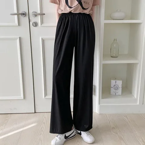 뮤즈 텐셀 와이드 팬츠_FH1LP008