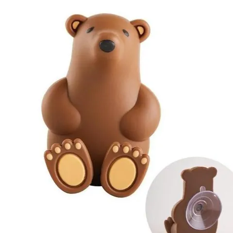 북극곰 소품 거치대 귀여운 칫솔 홀더 다용도 수납 걸이