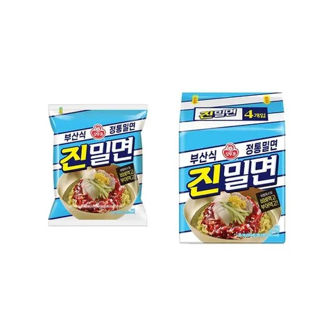 오뚜기 진밀면 135g 16개