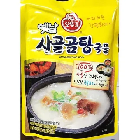 소머리곰탕 오뚜기 사골곰탕 500g X18