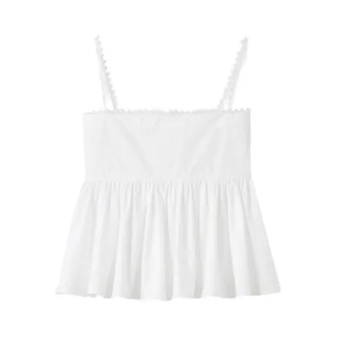 자크뮈스 민소매 티셔츠 TOW00887AW00648100 White