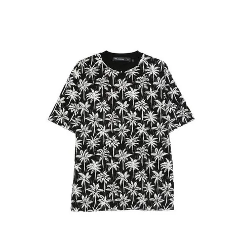 칼라거펠트 반팔 티셔츠 755139562224990 BLACK