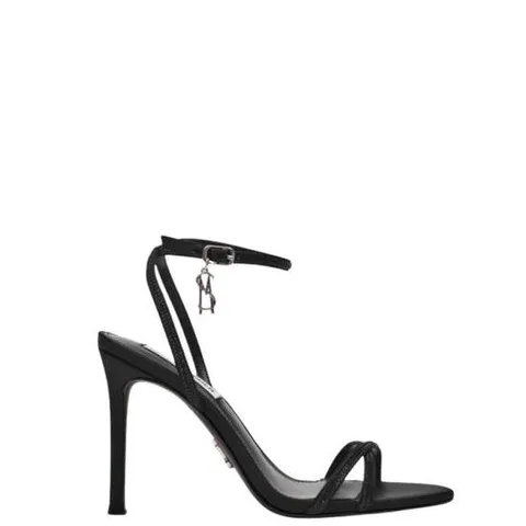 스티브매든 샌들 SMSJYPSEY CNR 486 Black satin
