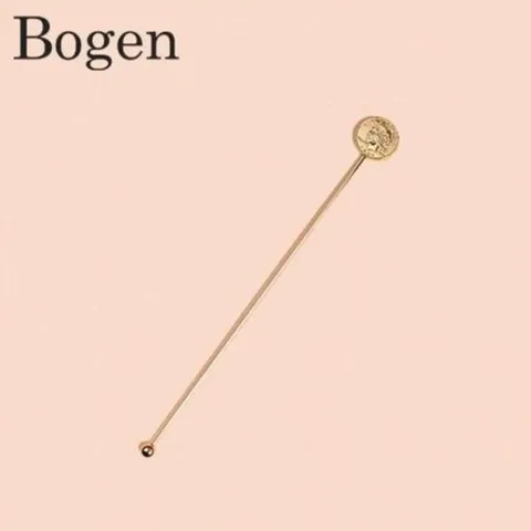 [주방] 스테인리스 롱 바 스틱 머들러 골드 바텐더 믹싱 도구 21.5cm