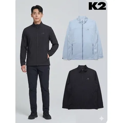 [ 롯데백화점 ]K2 케이투 남성 봄여름 경량 스트레치 방풍 자켓 KMM24193