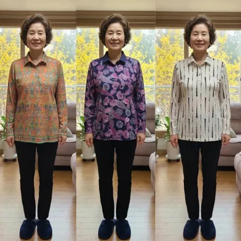 [할마마마]할마봄카라티셔츠 할머니옷 생신 80대90대 요양원옷