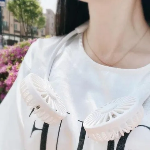 넥밴드선풍기 멀티스포츠 LED 휴대용 넥밴드 선풍기