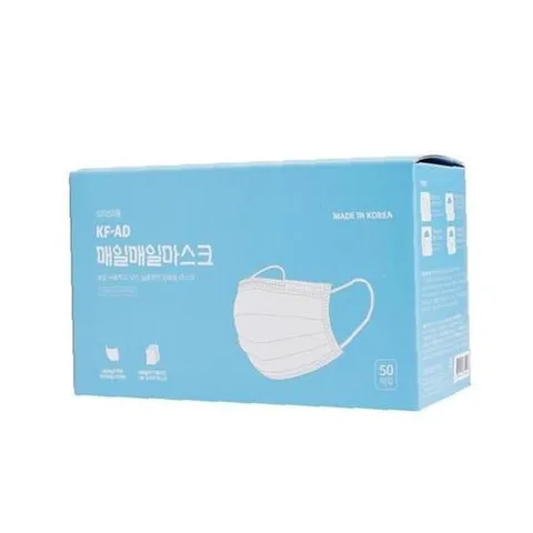 엠씨 비말차단용마스크 매일매일 KF-AD 대형 50개