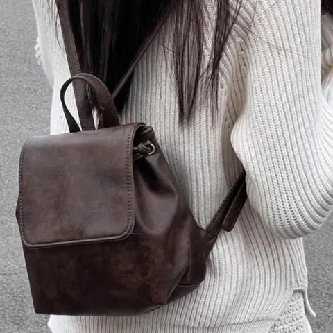 미니 컴팩트 여자 백팩 가방 캐주얼 데일리 모던백