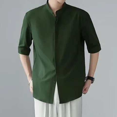 [의류] 데일리 루즈핏 니트티셔츠 남성 여름 반팔 니트 와이셔츠 정장 룩 상의