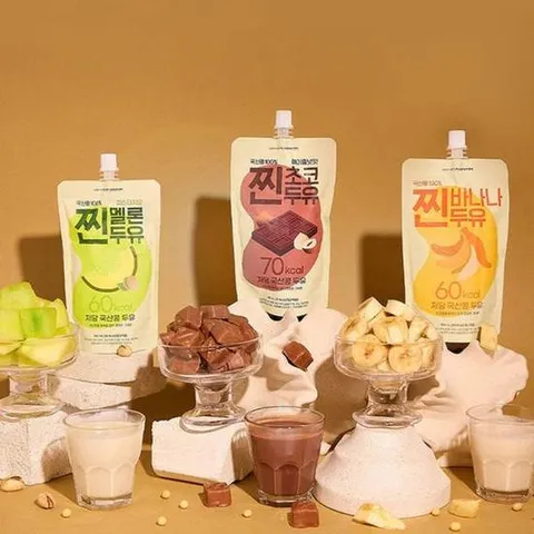 아이간식 (찐두유)국산콩 다이어트 저당두유 무설탕 맷돌두유 190ml 14입/식사대용