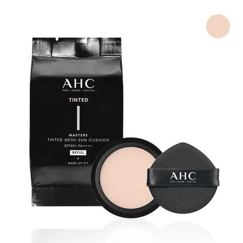 AHC 메이크업핏 마스터즈 틴티드 메쉬 선쿠션 리필 15g